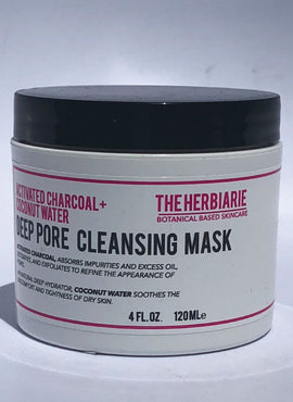Activated Charcoal + Coconut Water Mask